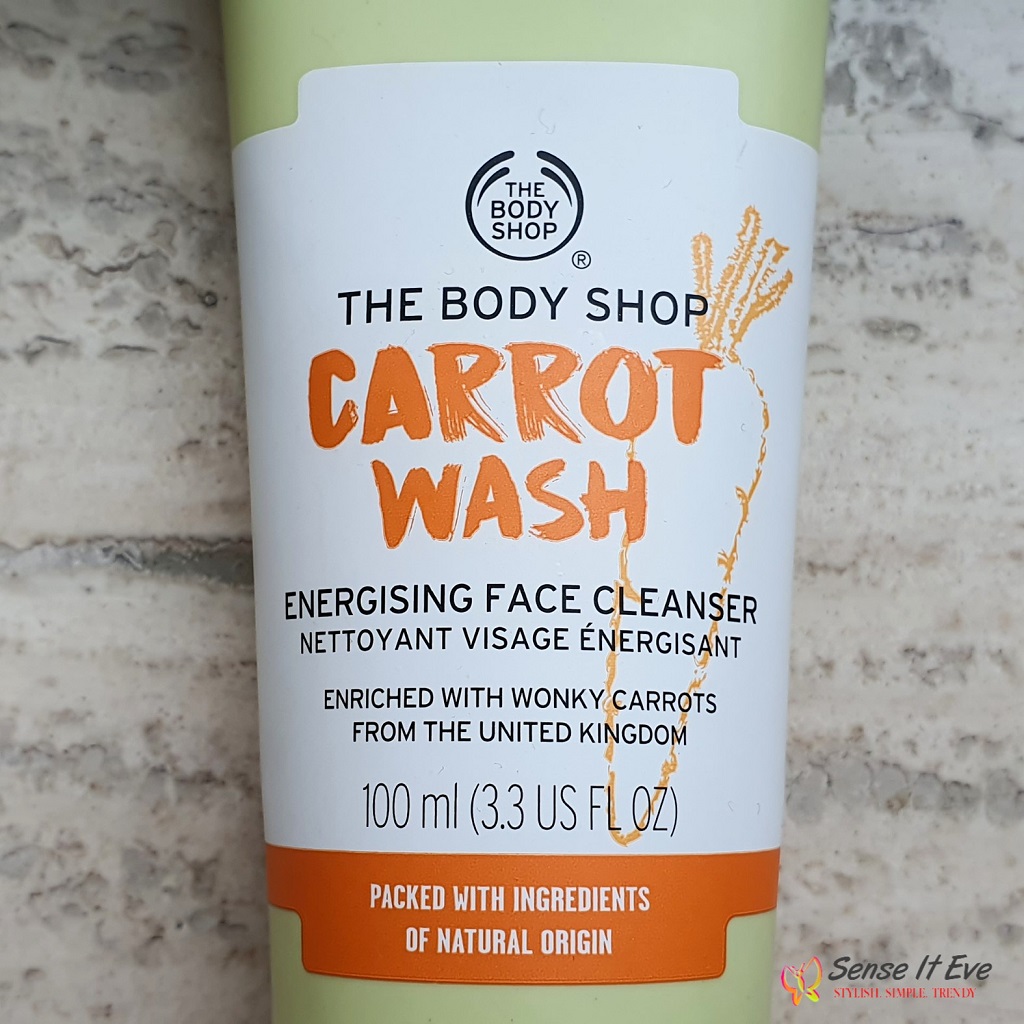 The Body Shop Carrot Wash Energising Facial Cleanser Review Sense It Eve The Body Shop Carrot Wash Energising Facial Cleanser Review