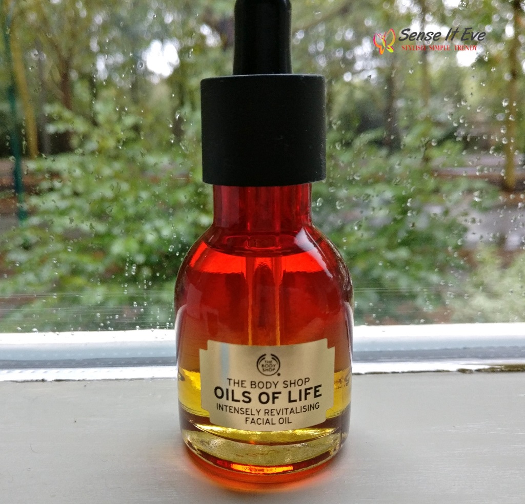 The Body shop Oils of Life Intensely Revitalising Facial Oil Sense It Eve The Body Shop Oils of Life Intensely Revitalising Facial Oil Review