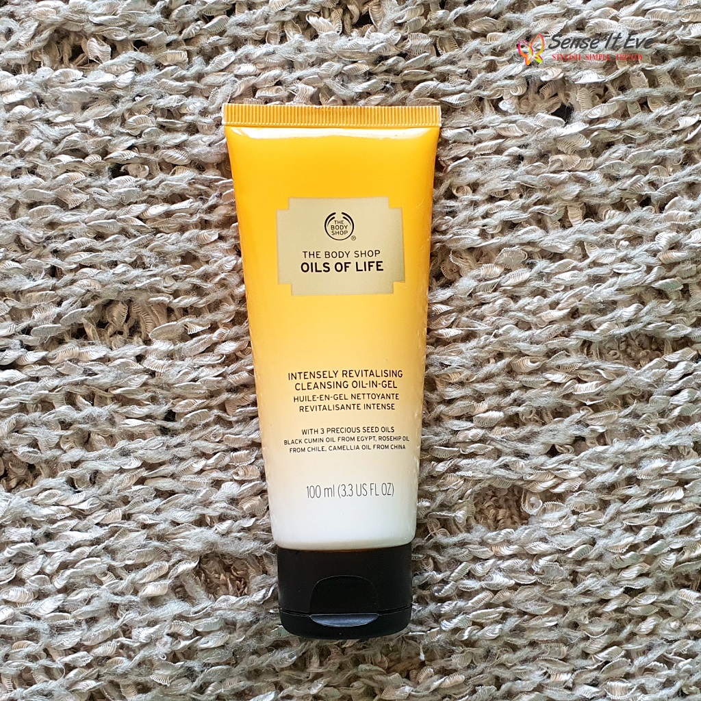 The Body Shop Oils of Life ™ Intensely Revitalizing Cleansing Oil In Gel Review Sense It Eve The Body Shop Oils of Life Intensely Revitalizing Cleansing Oil-In-Gel Review