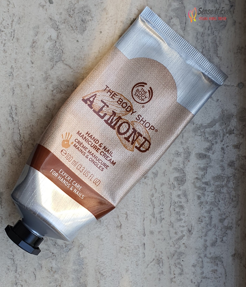 The Body Shop Almond Hand Nail Manicure Cream Review Sense It Eve The Body Shop Almond Hand & Nail Cream Review