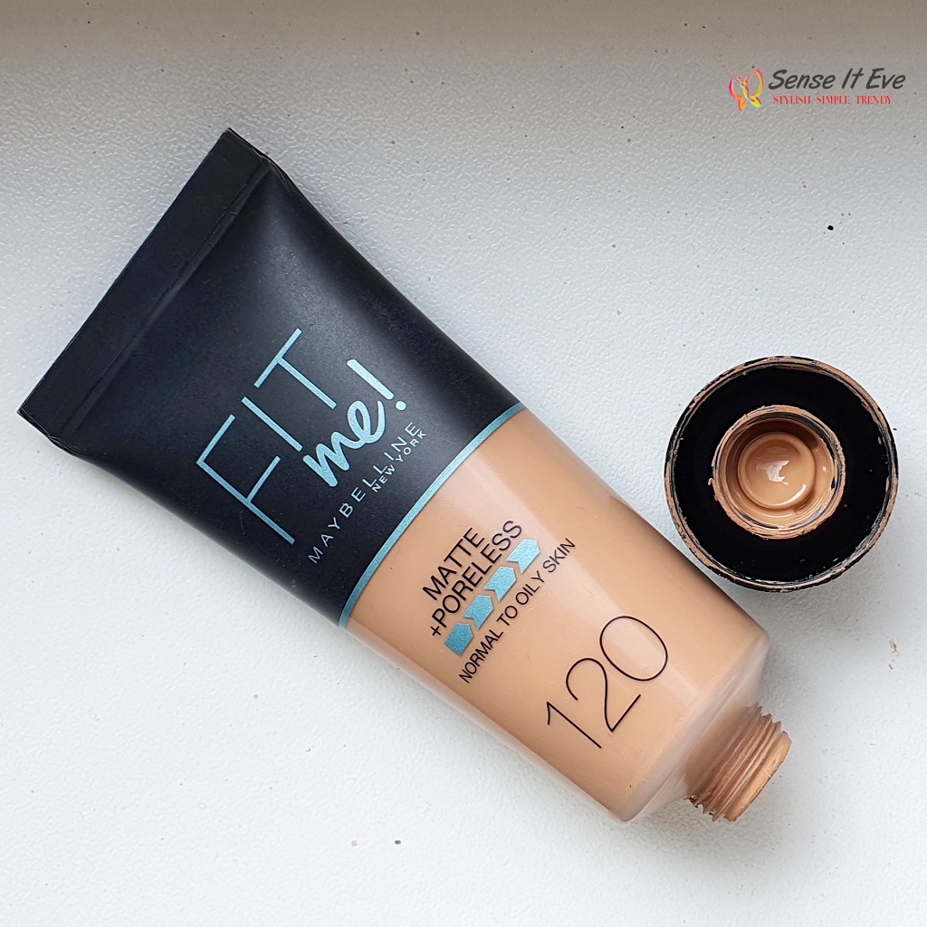 Maybelline Fit Me Matte Poreless Foundation Packaging Sense It Eve Maybelline Fit Me Matte + Poreless Foundation Review