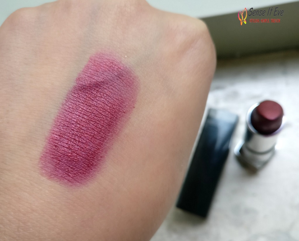 Maybelline Color Sensational Metallic Lipstick 25 Copper Rose Swatches