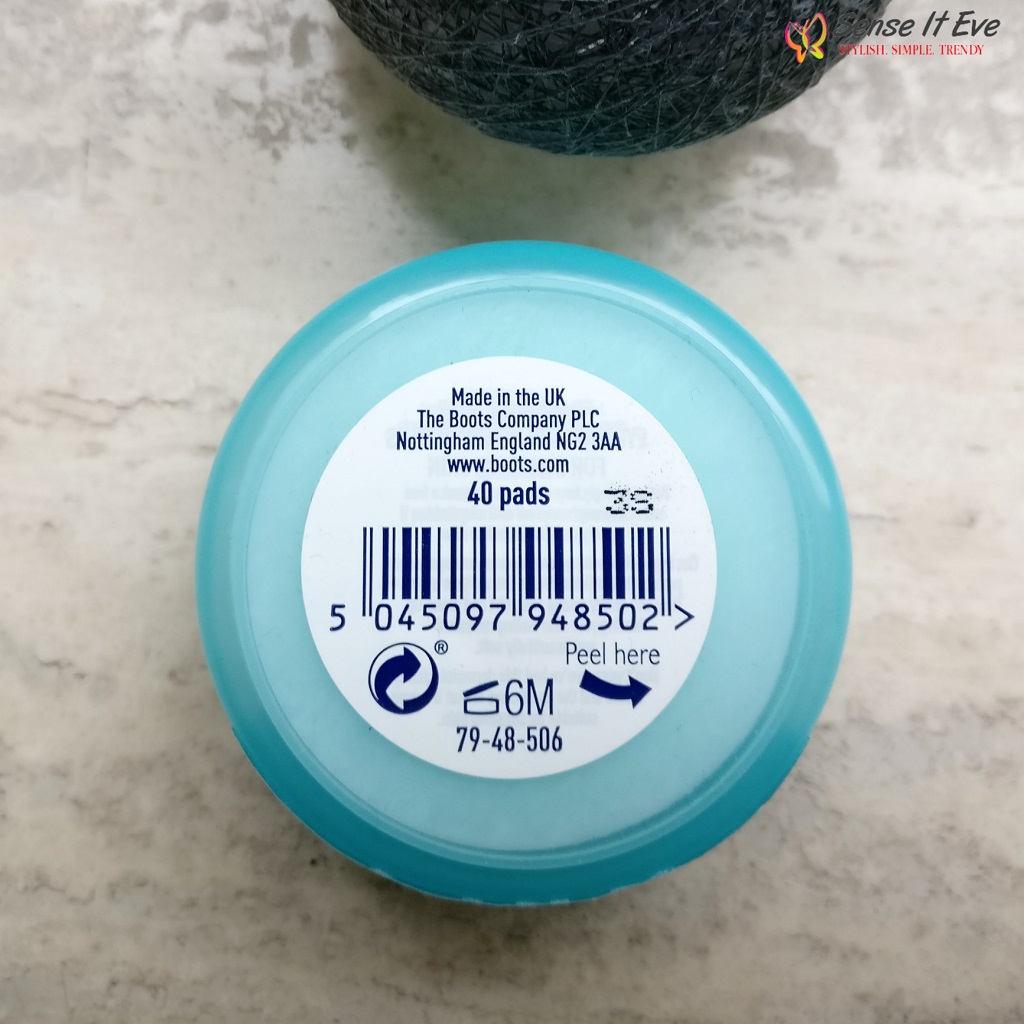 Boots Fragrance Free Eyemakeup Remover Pads Review Sense It Eve Boots Fragrance Free Eye Makeup Remover Pads Review