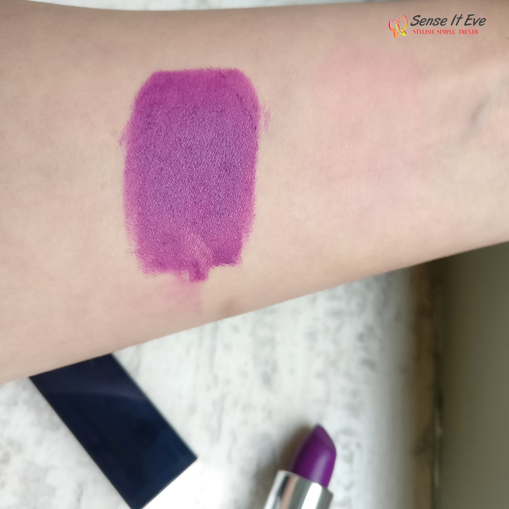 Maybelline The Loaded Bolds Lipstick Fearless Purple Swatch Sense It Eve Maybelline Colorsensational The Loaded Bolds Lipstick Fearless Purple : Review & Swatches