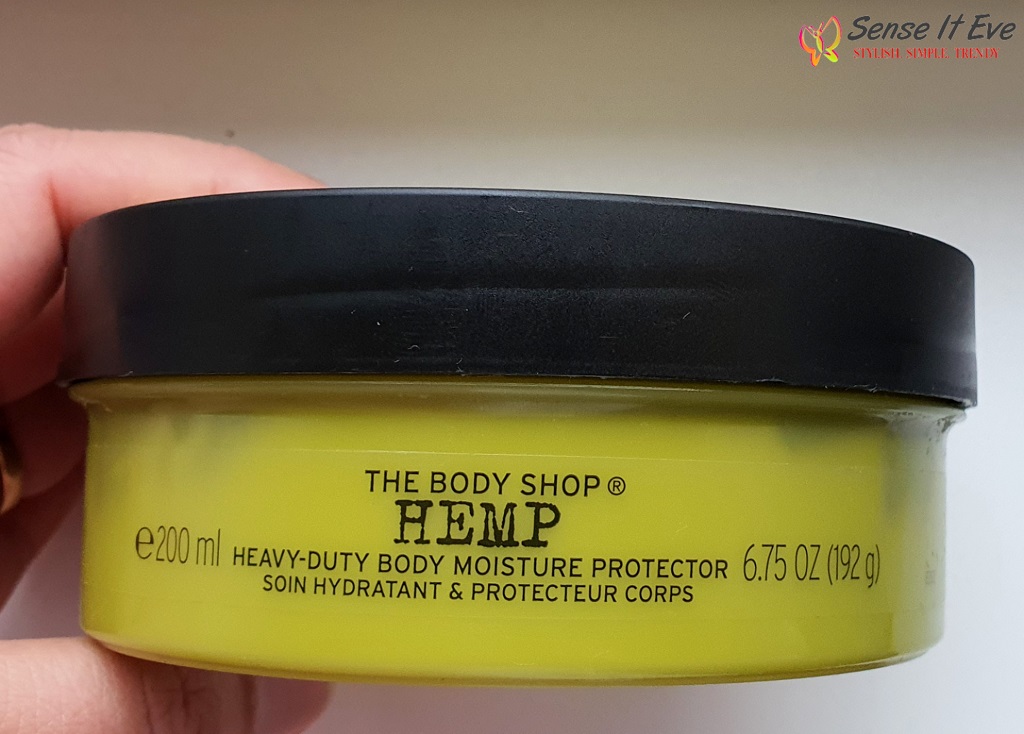 The Body Shop Hemp Heavy Duty Body Butter Sense It Eve The Body Shop Hemp Heavy-Duty Body Moisture Protector Review