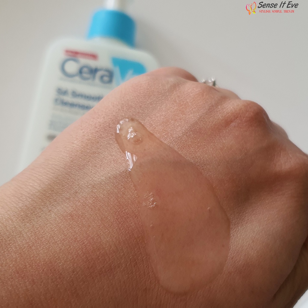 CeraVe SA Smoothing Cleanser Consistency Sense It Eve CeraVe SA Smoothing Cleanser Review