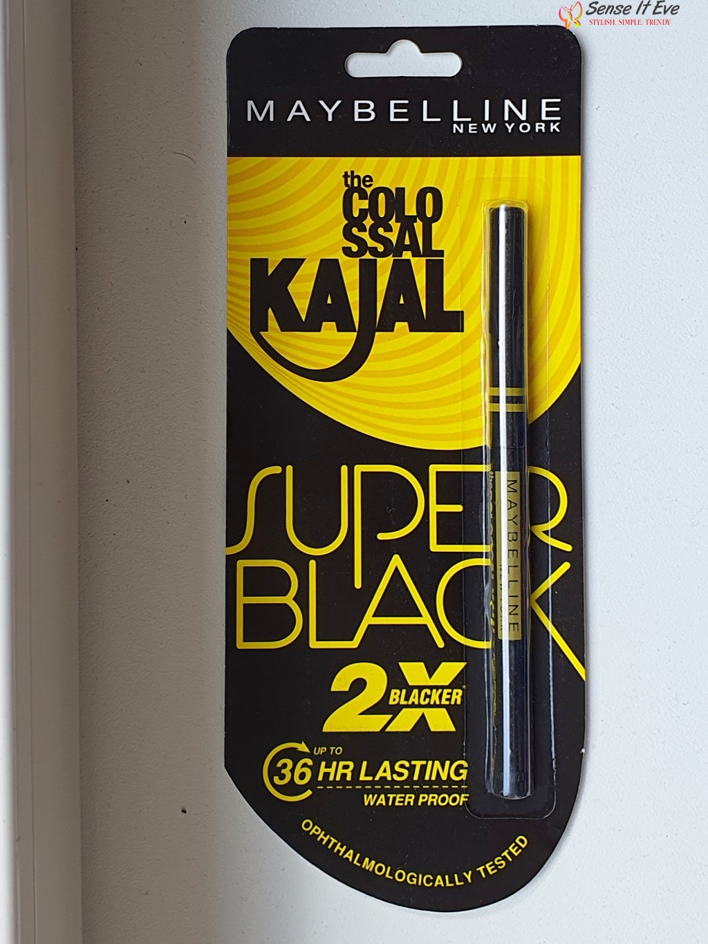 Maybelline The Colossal Kajal Super Black Review Sense It Eve Maybelline The Colossal Kajal Super Black : Review & Swatches