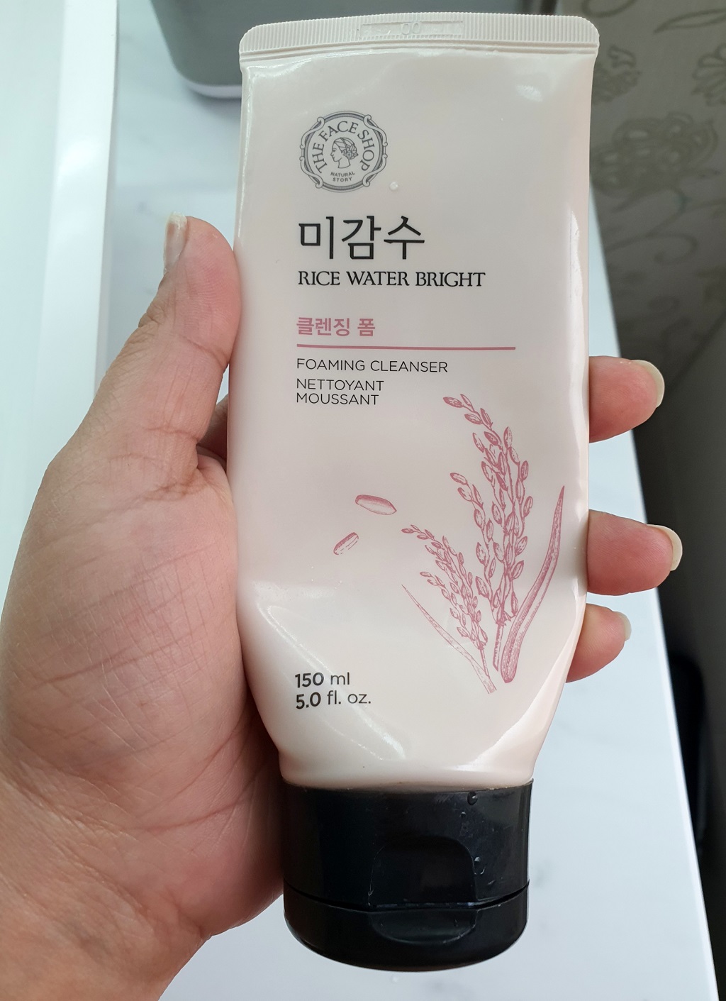 The Face Shop Rice Water Bright Foaming Cleanser