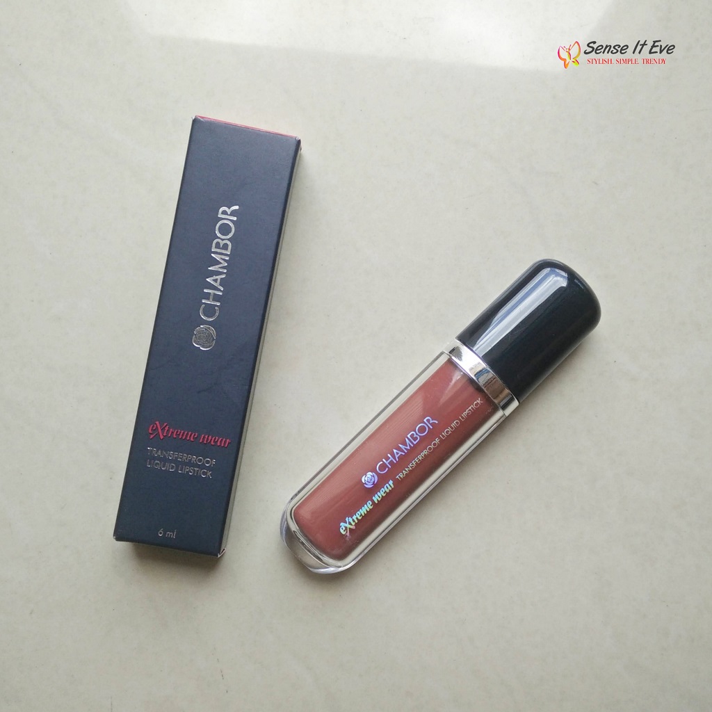 Chambor Extreme Wear Transferproof Liquid Lipstick Packaging 1