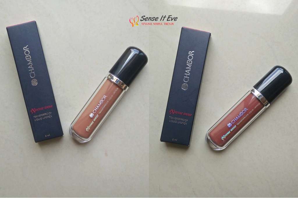 Chambor Extreme Wear Transferproof Liquid Lipstick Review & Swatches