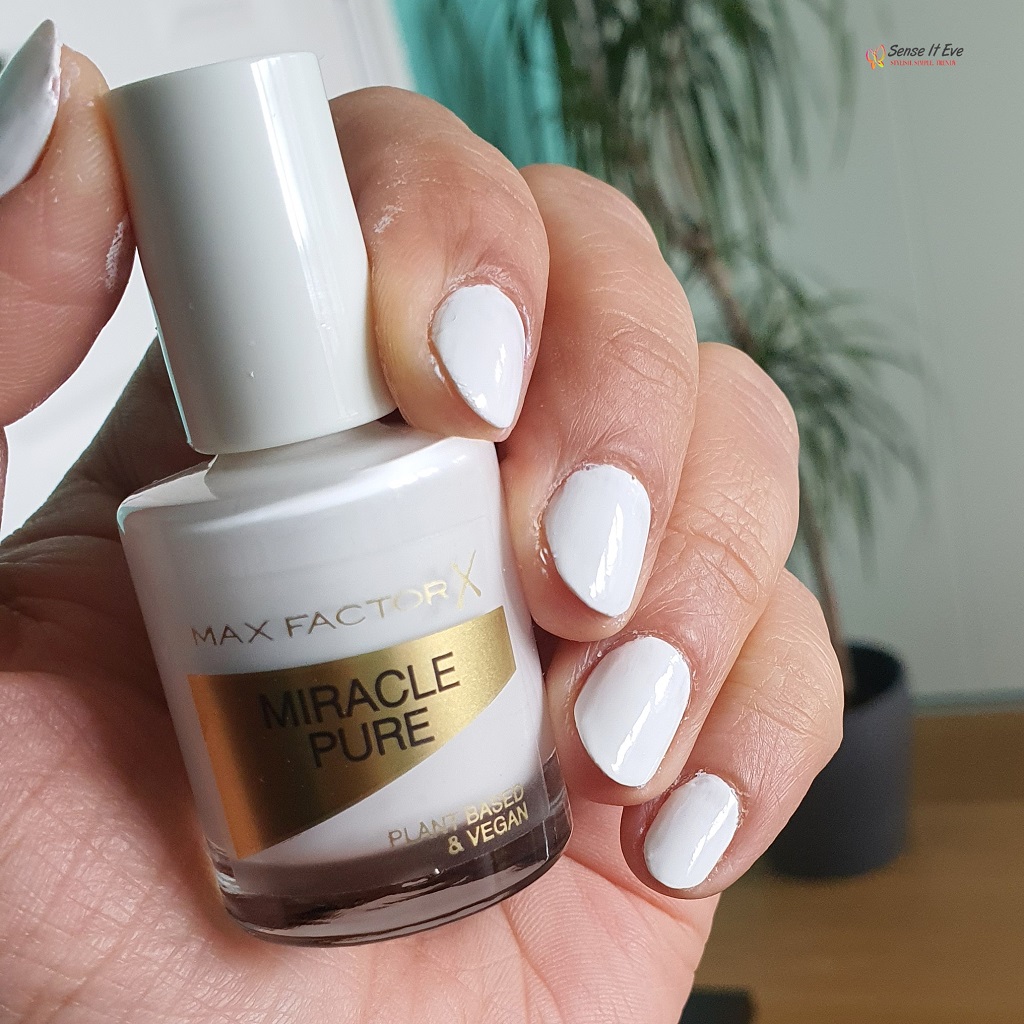 Max Factor Miracle Pure Nail Paint 155 Coconut Milk Sense It Eve Max Factor Miracle Pure Nail Paint : Review & Swatches