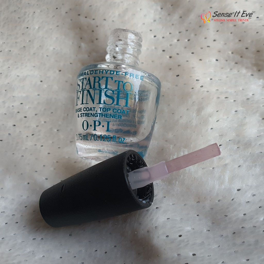 OPI Start To Finish 3 In 1 Treatment Packaging Sense It Eve OPI Start To Finish 3-In-1 Treatment Review