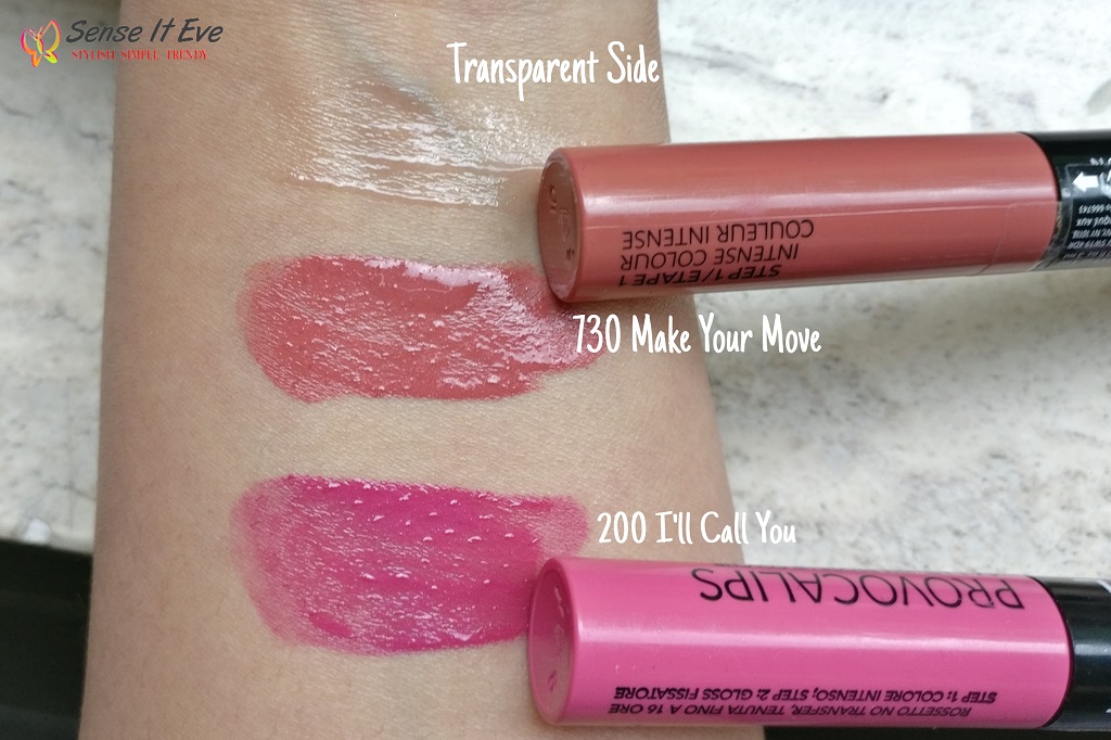 Rimmel London Provocalips 730 Make your move 200 Ill call you Swatches Sense It Eve Rimmel London Provocalips 16 Hr Kiss Proof Lip Colour Review & Swatches