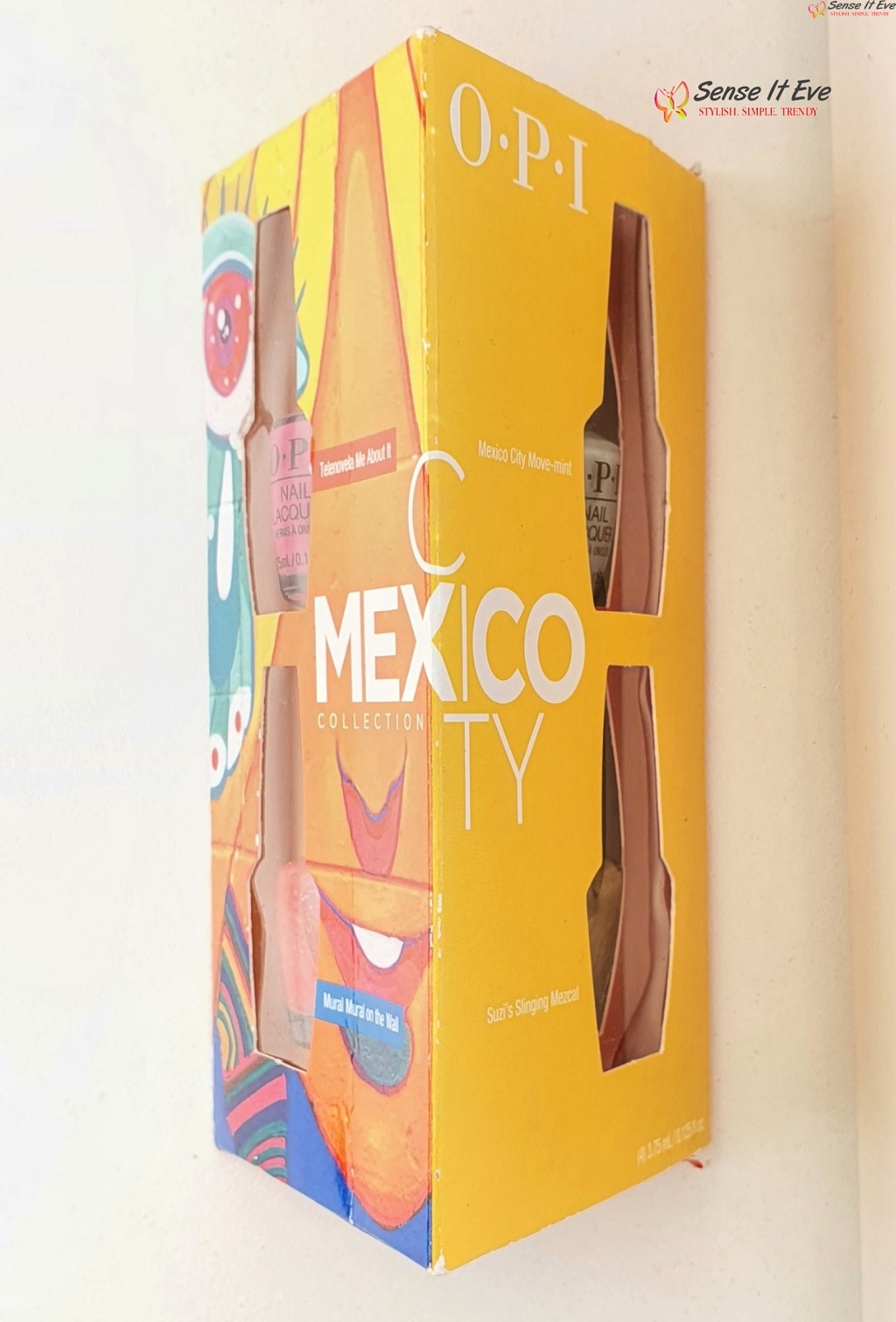 OPI Maxico City Collection Sense It Eve OPI Mexico City Collection Mini Set Review