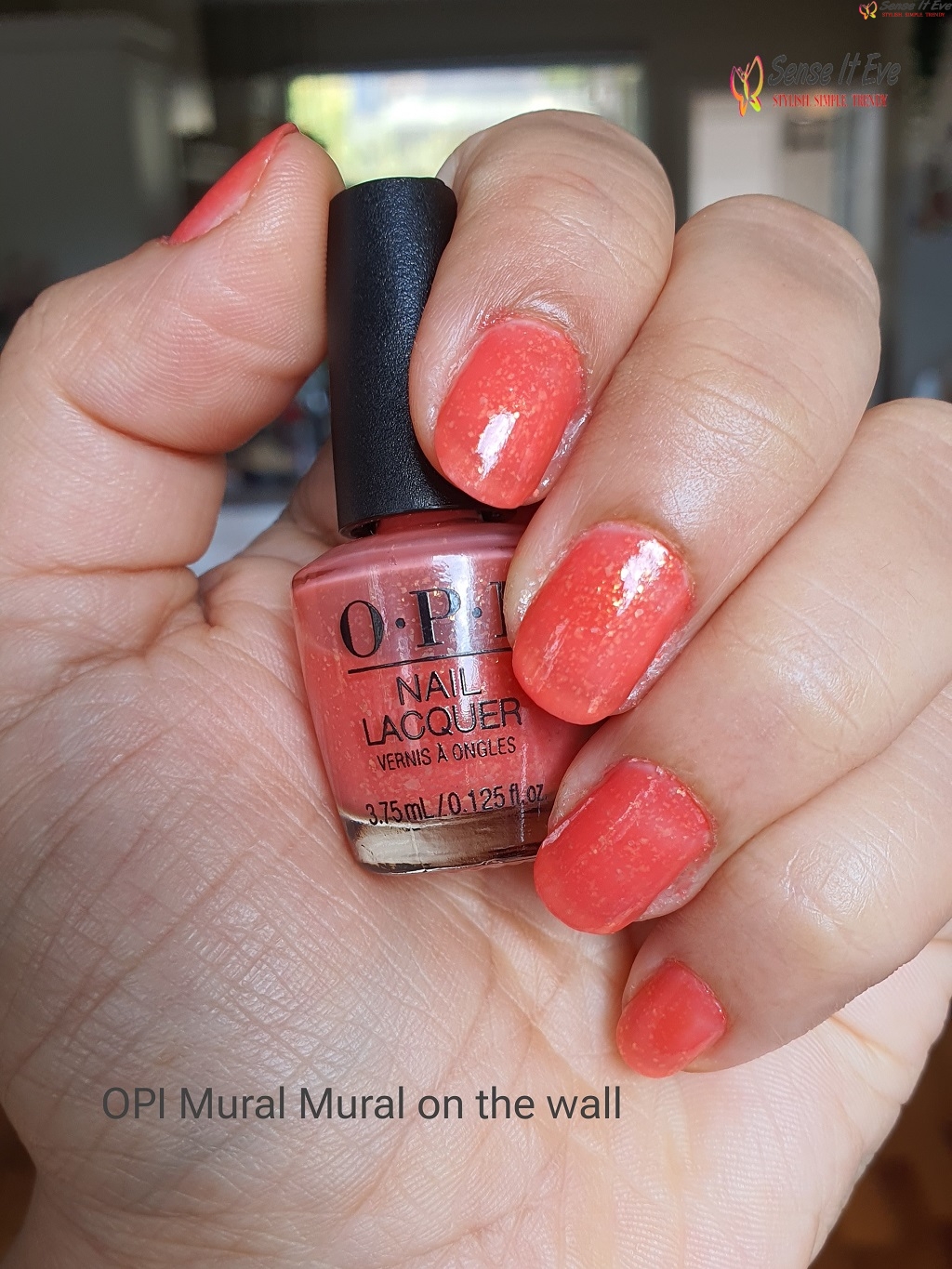 OPI Mural Mural On the Wall Sense It Eve OPI Mexico City Collection Mini Set Review