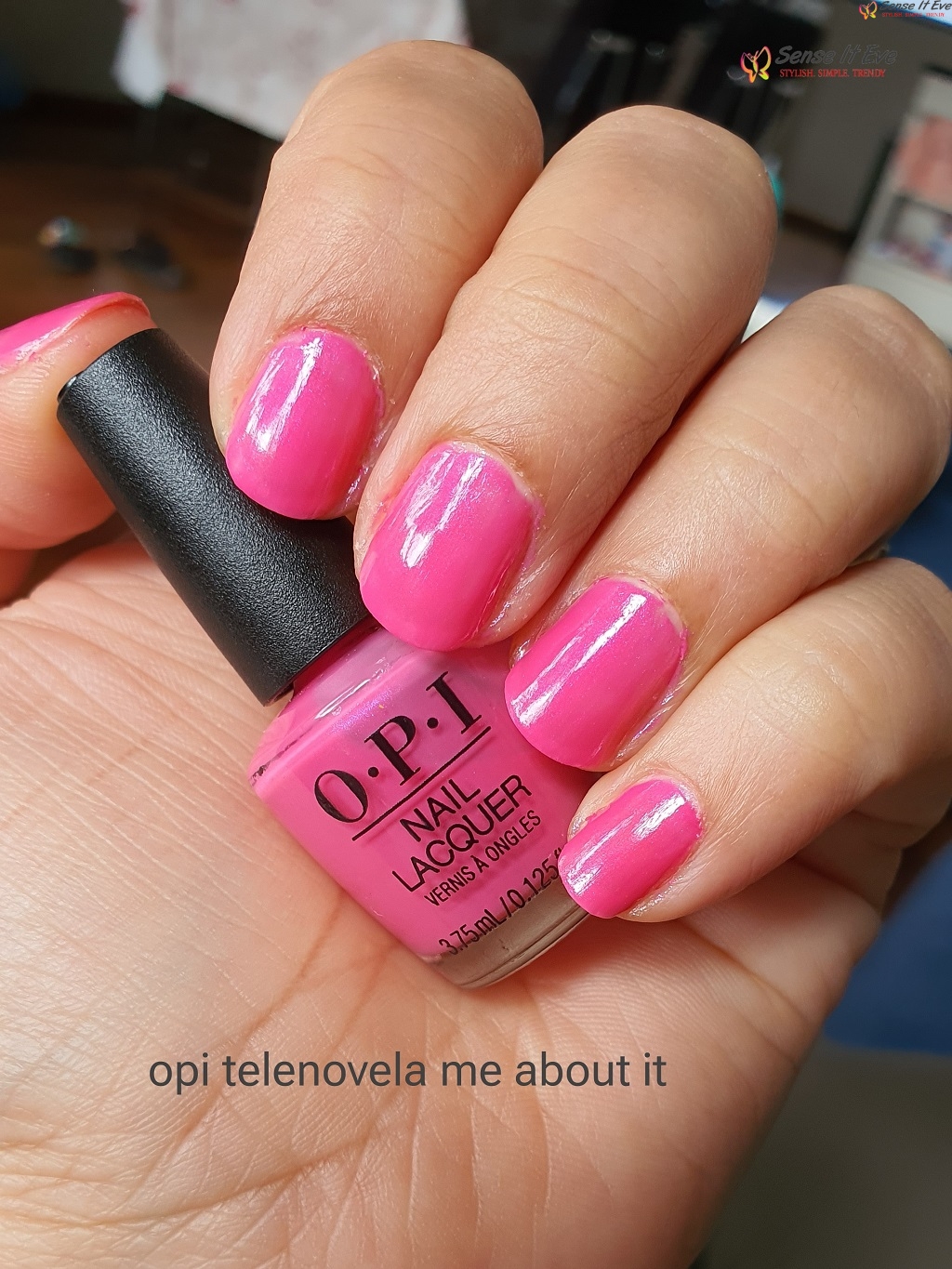 OPI Telenovela Me About It Swatches Sense It Eve OPI Mexico City Collection Mini Set Review