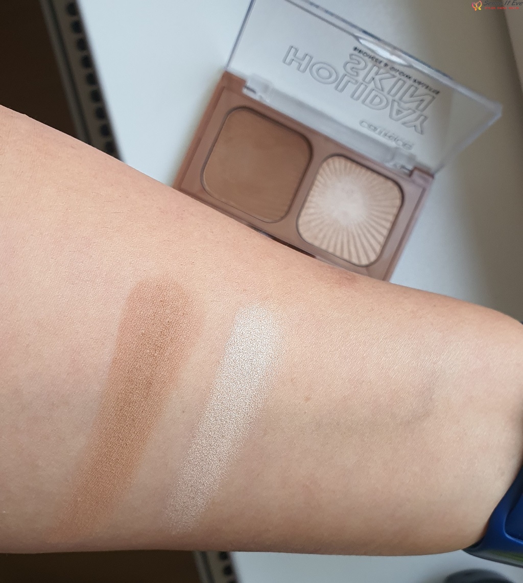 Catrice Holiday Skin Bronze & Glow Palette Swatches 1