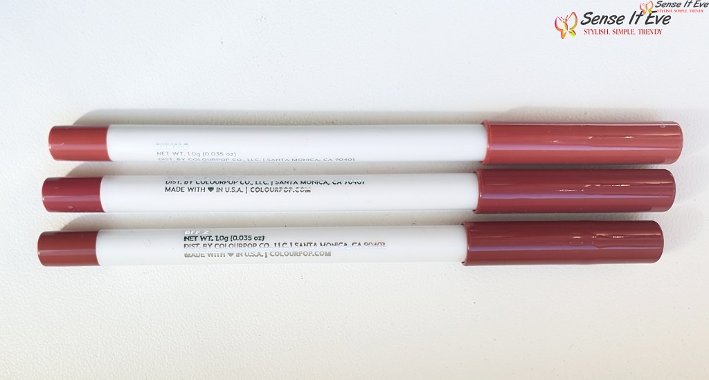 Colourpop Lippie Pencil Review & Swatches
