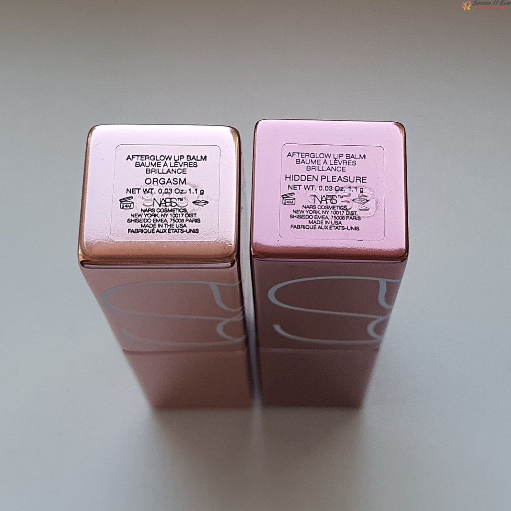 NARS Afterglow Lip Balm Duo - Orgasm & Hidden Pleasure Review