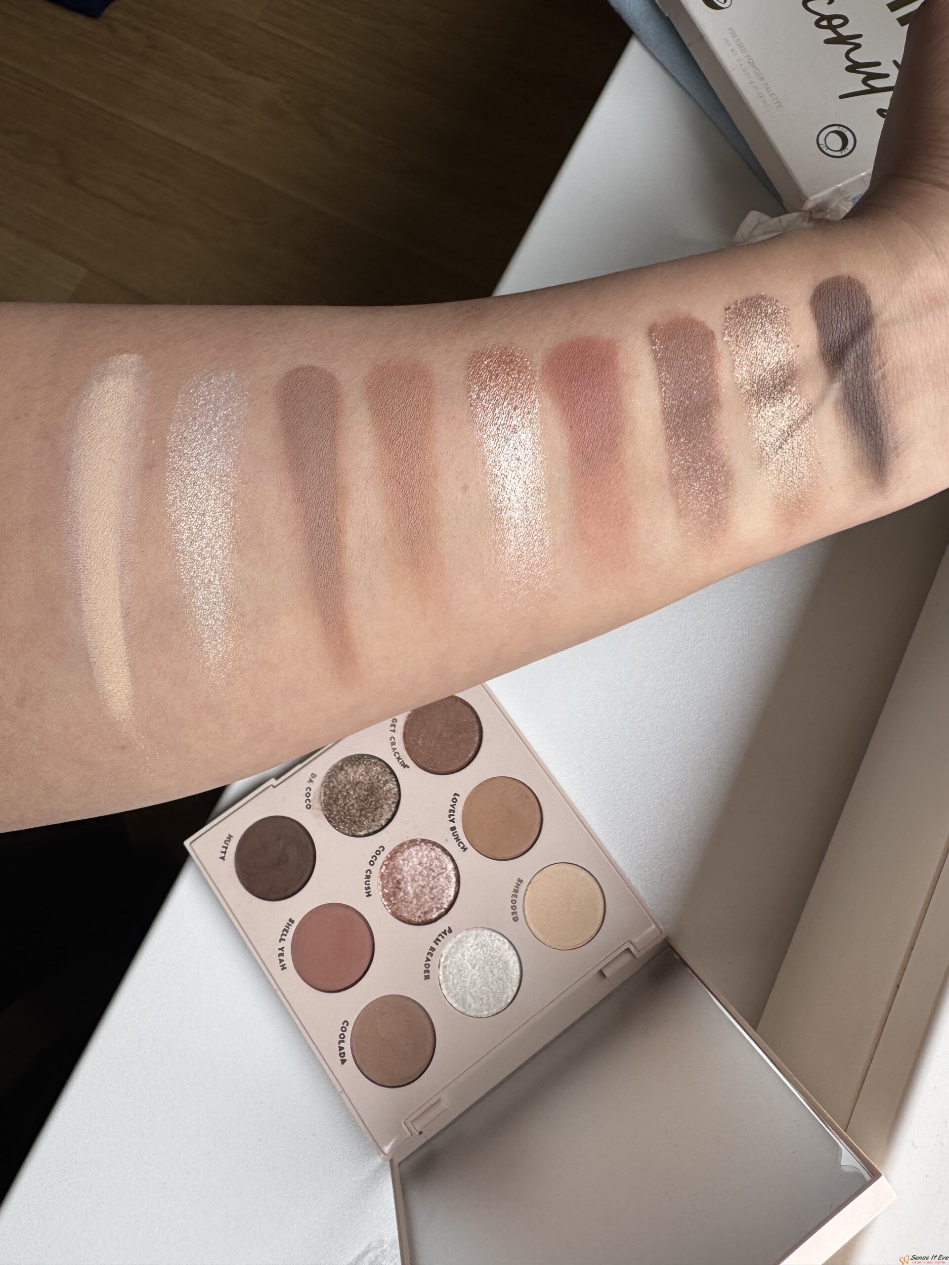ColourPop Going Coconuts Eyeshadow Palette Review